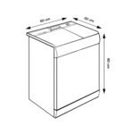 Waterproof Washing Machine Cover (size : 80x60x60 Cm) - Image 5