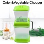 Small Onion Chopper & Vegetable Chopper Quick Cutter with Rotating Blade - Image 6