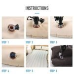 Portable Car Backseat Inflatable Air Mattress Bed (1 Pc) - Image 6