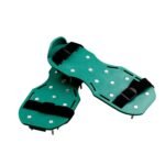 Lawn Aerator Sandals, Garden Grass Aerator Spiked Sandals Green Studded Shoes for Yard Patio Garden Excavation - Image 7