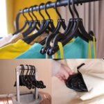 10 Pcs Portable Folding Clothes Hanger Creative Travel Easy to Carry Clothes Hanger for Adults and Children - Image 4
