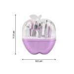 8 in 1 Apple Shape Manicure Set - Image 5