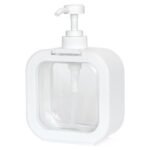 Snap sink Dispenser Plastic Clear Empty Pump Lotion Bottles (1 Set) - Image 5