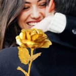 Luxury Decorative Gold Plated Artificial Golden Rose with Premium Box - Image 3