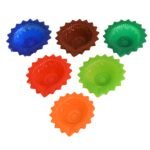 Silicone Diya for Diwali Attractive Design Colourful Diya Combo (6 Pcs Set)