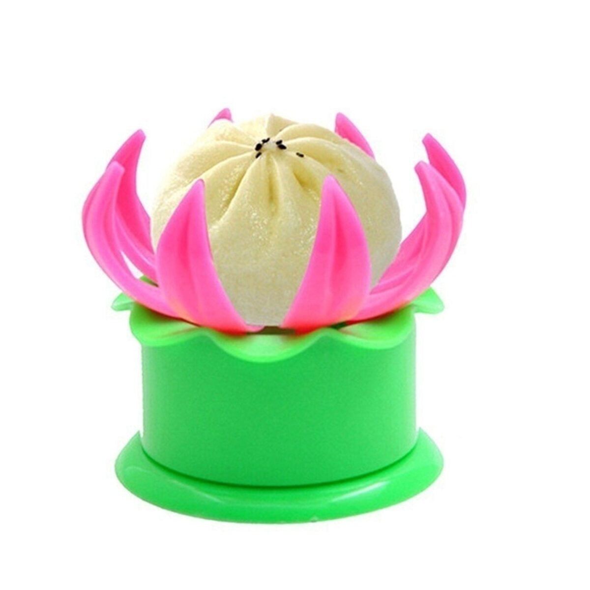 Momos maker Plastic Mold and Filling Spoon Cooking Tools Set Steamed Stuffed Bun Maker and Dumpling Maker for Cooking Delicious - Image 4