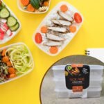 Plastic Square Lunch Box, Kitchen Containers Set (3 Pcs Set) - Image 9