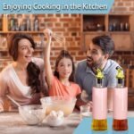 Olive Oil Dispenser – Leakproof Glass Bottle with Non-Drip Spout for Kitchen & Cooking (300 ML) - Image 8