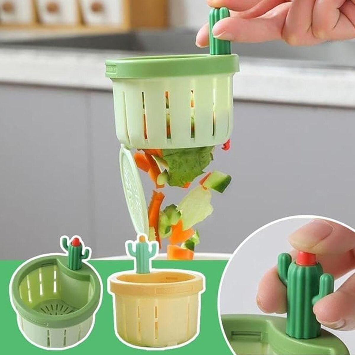 Plastic Kitchen Sink Drain Strainer (1 Pc) - Image 9