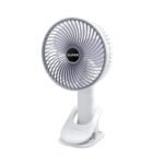 Multifunctional USB Desk Fan – Clip-On Plug & Play Fan, 1 Pc with Brown Box (On / Off Switch Not Provided) - Image 4