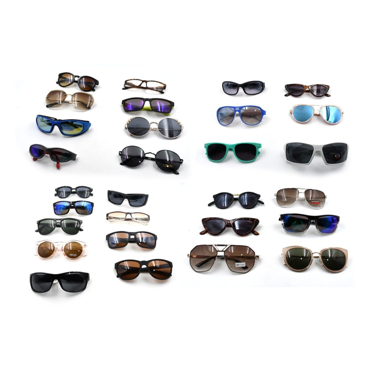 Mixed Design Sunglasses for Outdoor UV Protection (1 Pc) - Image 6