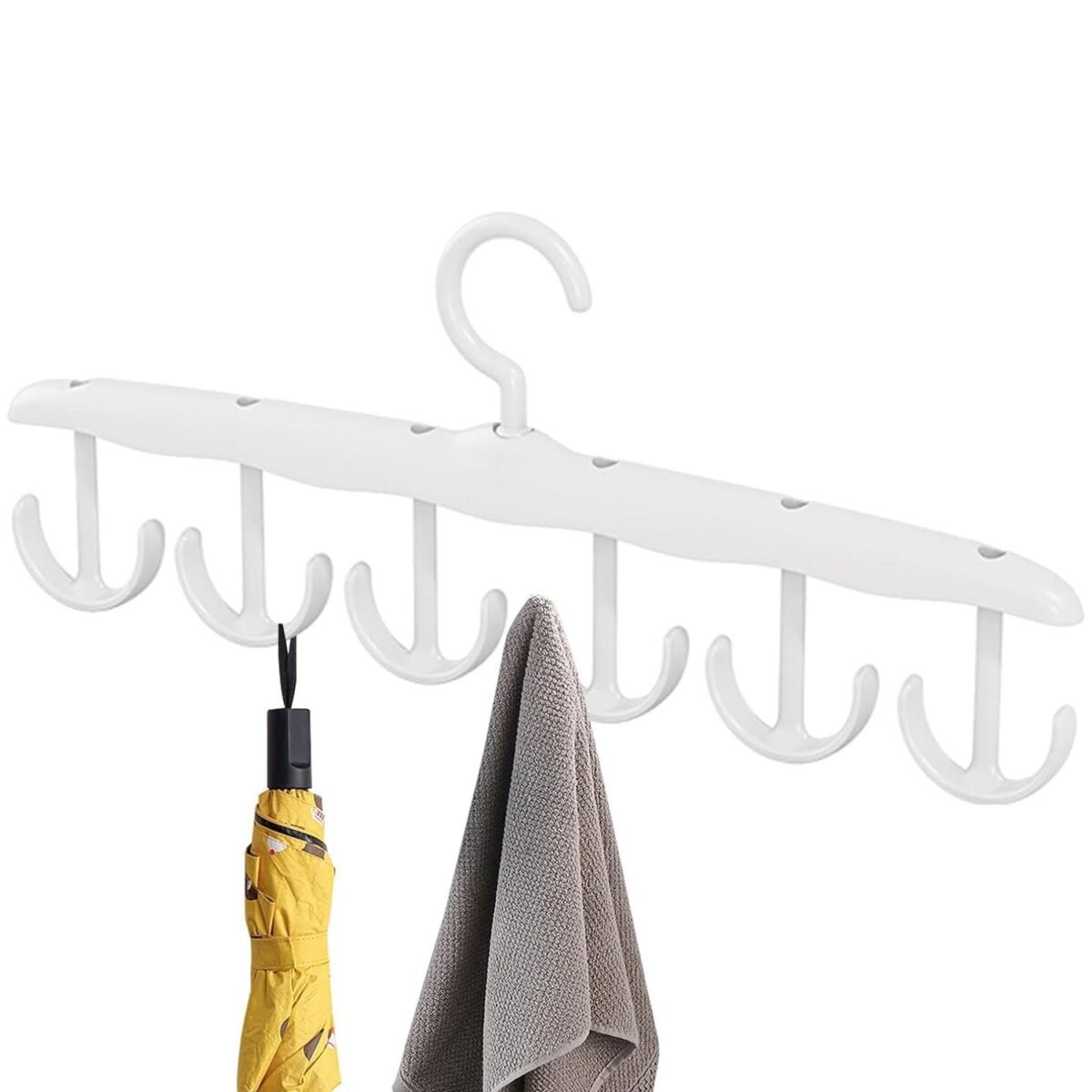 Rotatable Tank Top Hanger – Space Saving Closet Organizer for Dorms & Apartments (12-Hook) - Image 7