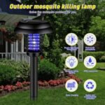 Medium Garden Solar Powered LED Mosquito Trap / Bug Zapper (1 Pc) - Image 7