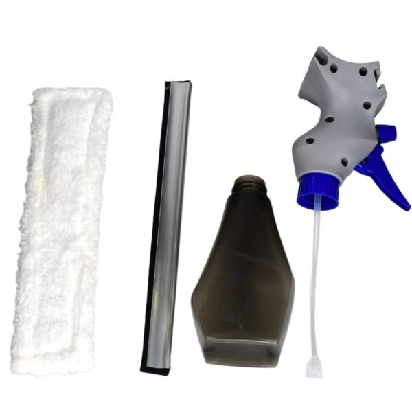 Plastic Easy Glass Cleaner 3 in 1 Spray Type Cleaning Brush, Pack of 1