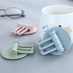 180° Rotating Punch-Free 3-Hook Sticky Hook – 1 Pc - Image 7
