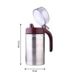 Oil Dispenser Stainless Steel with small nozzle 500ML Oil Container. - Image 6
