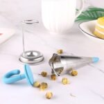 Reusable Cute Umbrella Tea Strainer With Tray / Stand (1 Pc) - Image 3