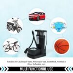 Portable Mini Bike Pump with Gauge - Image 7