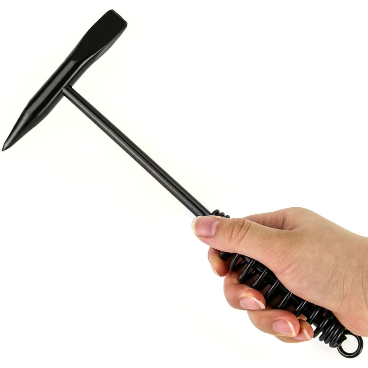 Welding Slag Removal Hammer with Coil Spring Handle | Heavy Duty Chipping Tool for Slag & Spatter Cleaning (1 Pc) - Image 5
