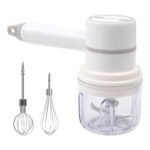Hand Mixer Food Chopper Cordless 3 in 1 Electric Hand Mixer (1 Set) - Image 6