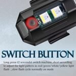 Mini LED Strobe Lights, Waterproof Lights, Lightweight RGB LED Lights Drone Strobe Lights Veicle Anti-Collision Strobe Light Bike Motocycle Lights USB Recharge  Multi-colors - Image 8