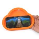 Smartphone / Mobile Stand, Waterproof Case, Smartphone Stand Case (1 Pc/ Orange) - Image 7