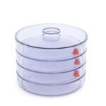 Plastic 4 Compartment Sprout Maker, White - Image 9