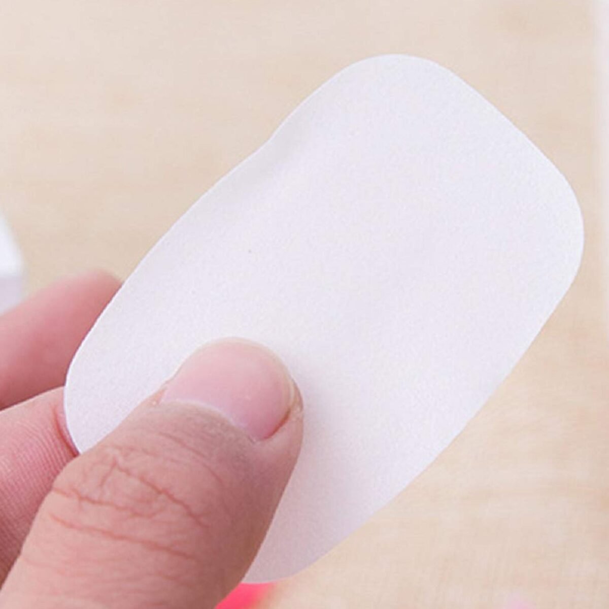 Travel Paper Soap Sheet with Mini Box (20 Sheets in a Pack Approx / Mix Color) - Image 5