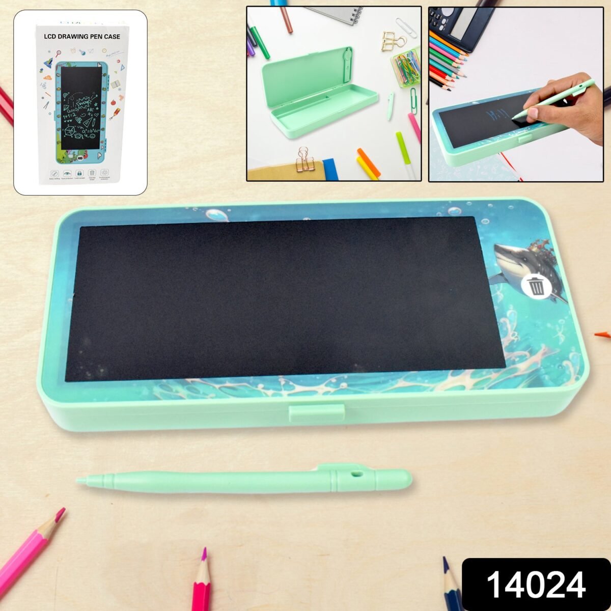 LED Drawing Pen Case writing pad / Compass Blue colour (1 pc) - Image 2
