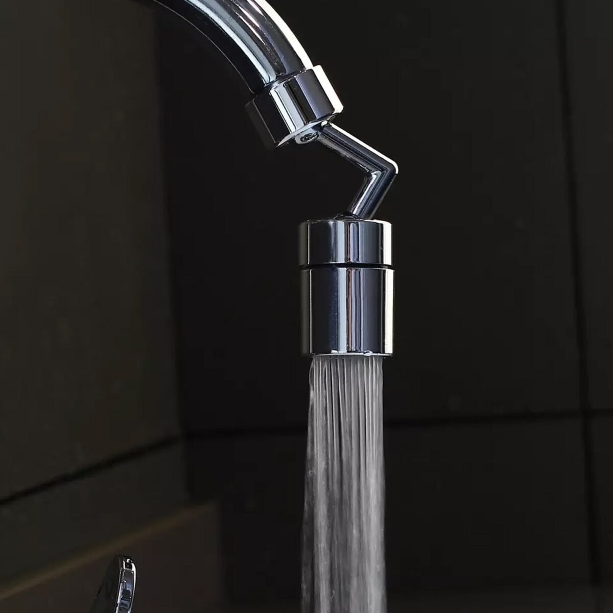 Splash Filter Faucet, Sink Faucet Sprayer Head Suitable for  Kitchen Bathroom Faucet - Image 1
