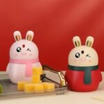 Rabbit Shape Toothpick Dispenser Pressing Small Size Accessory Durable Red | Home & Garden | Kitchen, Dining & Bar | Kitchen Storage & Organization | Racks & Holders Dining Room Table Decoration (1 Pc ) - Image 8