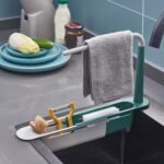 Expandable Kitchen Drying Basket Rack for Kitchen Use (1 Pc) - Image 8