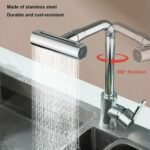 360° Rotating Waterfall Kitchen Faucet – Touch & Swivel Sink Extender (4 In 1 ) - Image 3