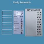 Portable My Chores Home Note Board Management Planning Memo Boards Reminding Time. (Size :- 20x12Cm) - Image 8
