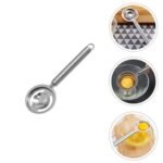 kitchen tools Egg Yolk White Separator Stainless Steel Egg White Separator Tools Eggs Yolk Filter Gadgets Kitchen Gadgets Separating Funnel Spoon Egg Divider Tools - Image 8