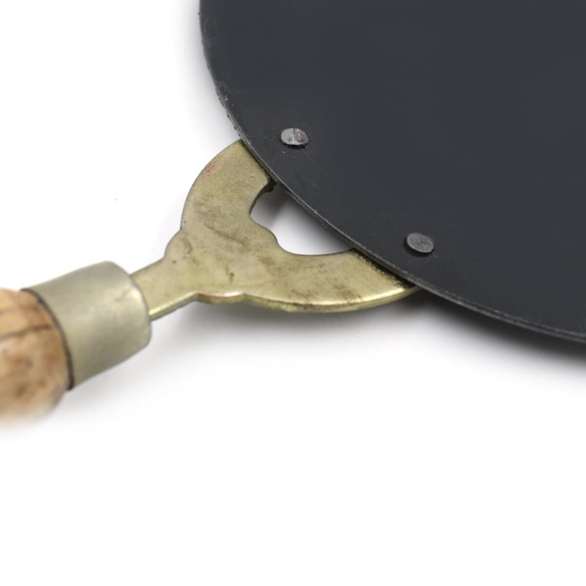 Wooden Handle Roti Tawa used in all household and kitchen purposes for making rotis and parathas nonstick tawa etc. - Image 10