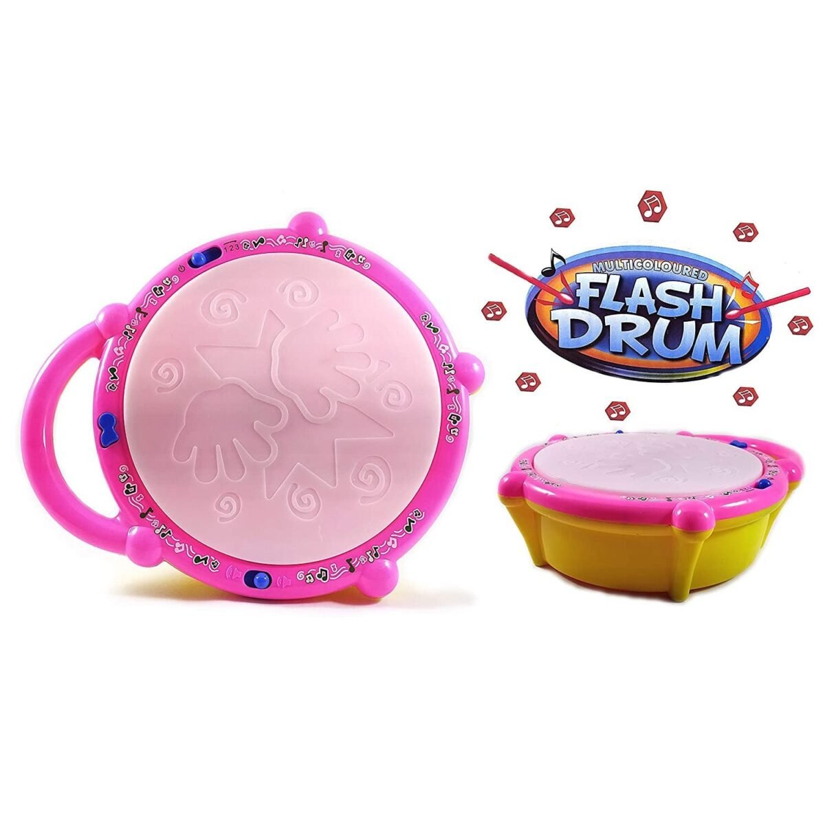 Flash Drum Toy – Colorful Musical Drum with Light Effects, Best Gift for Kids - Image 4