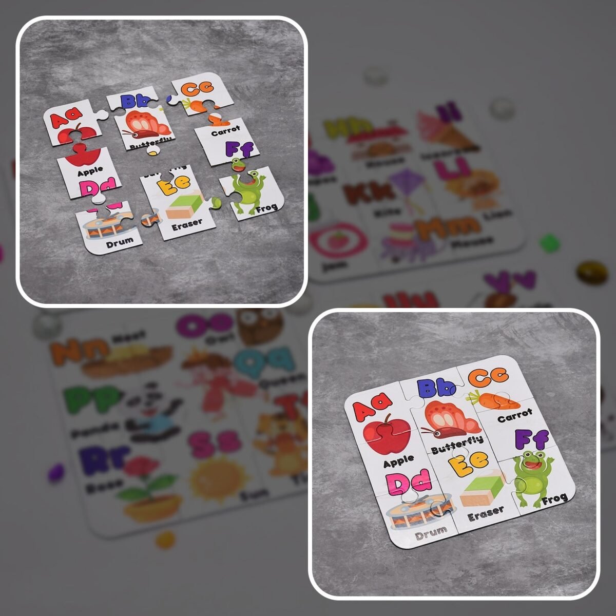 ABC Jigsaw Puzzle Toy for Children (4-Pcs Pack) - Image 8