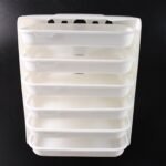 Plastic 6 Layer Wall-Mounted Food Organizer Rack (1 Set) - Image 6
