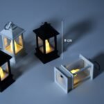 Classic Style Lantern With Artificial Rustic Battery-Operated Flameless Candle Light For Home Decoration - Good For Indoor & Outdoor Use (Pack of 24) - Image 6