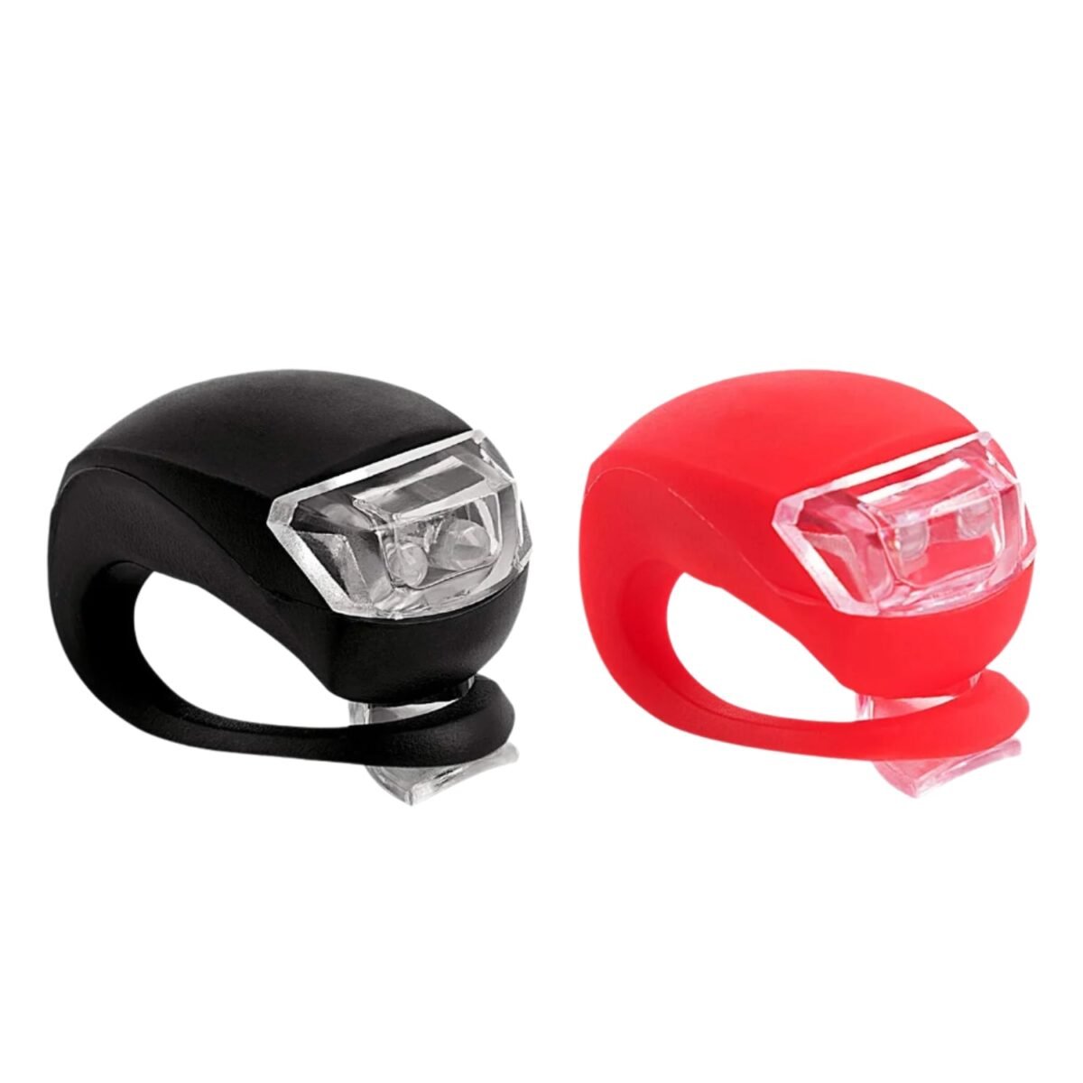 Silicone LED Bike Light Set (2 Pcs Set) - Image 1