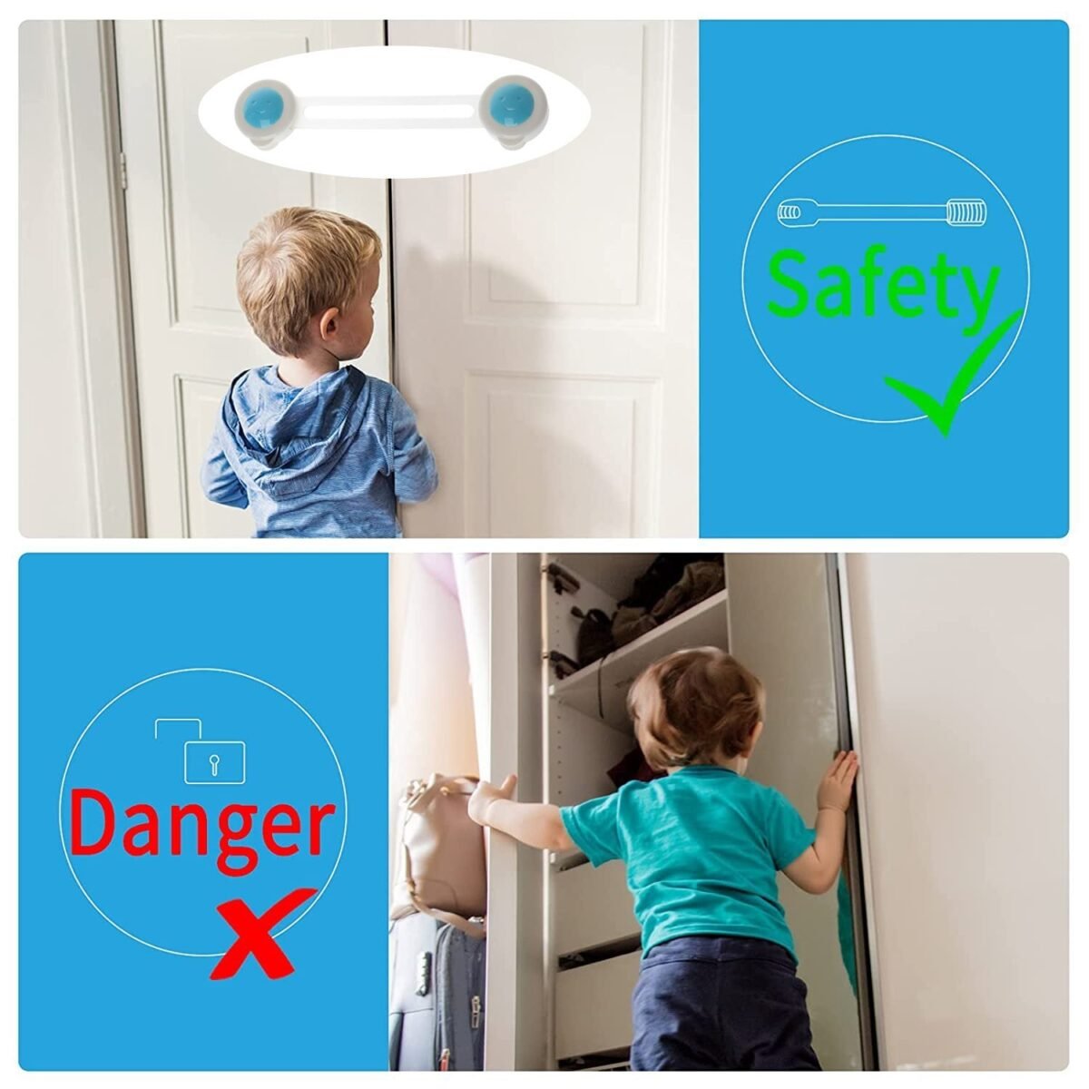 Baby Proofing Child Safety Strap Locks (1Pc Only) - Image 8