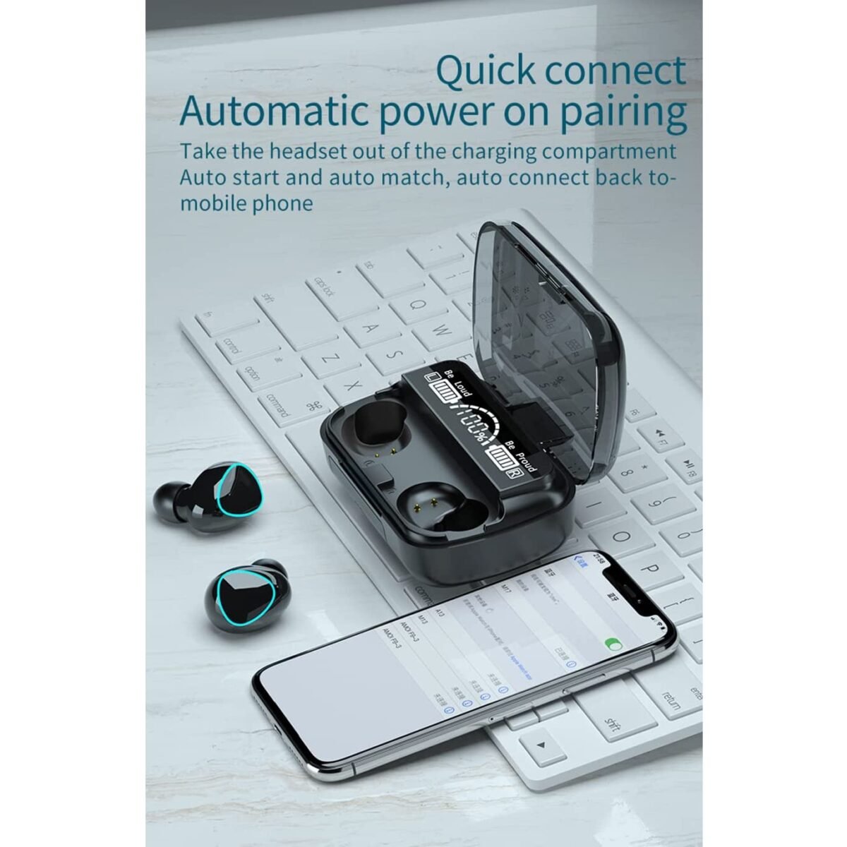 Wireless Bluetooth 5.0 In-Ear Earbuds – Mini Stereo with Mic - Image 9