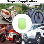Tyre Valve Caps Luminous Glow Car Tire Valve Cap Covers vaal cap (100 Pcs Set) - Image 7