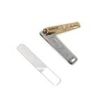 Cute Nail Clipper with Nail Catcher, Nail File - Stainless Steel (1 Pc) - Image 5