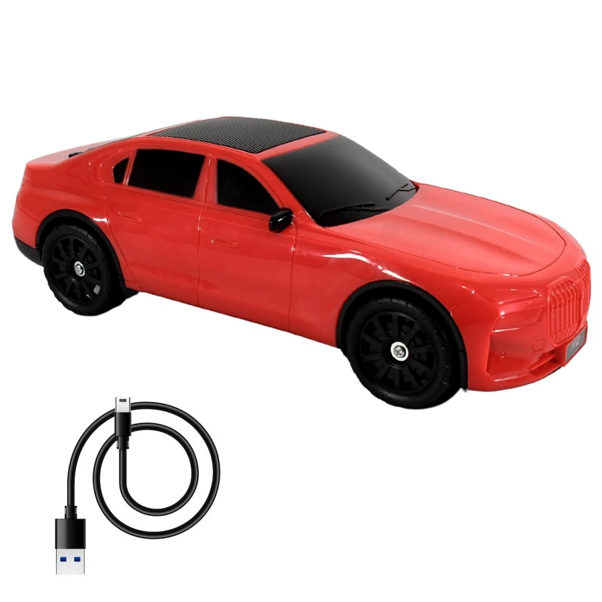 Wireless Bluetooth Speaker Portable Car Shape Music Speaker Support Bluetooth, TF Card, USB, Fm Radio Function Unique Shape Car Speaker - Image 1