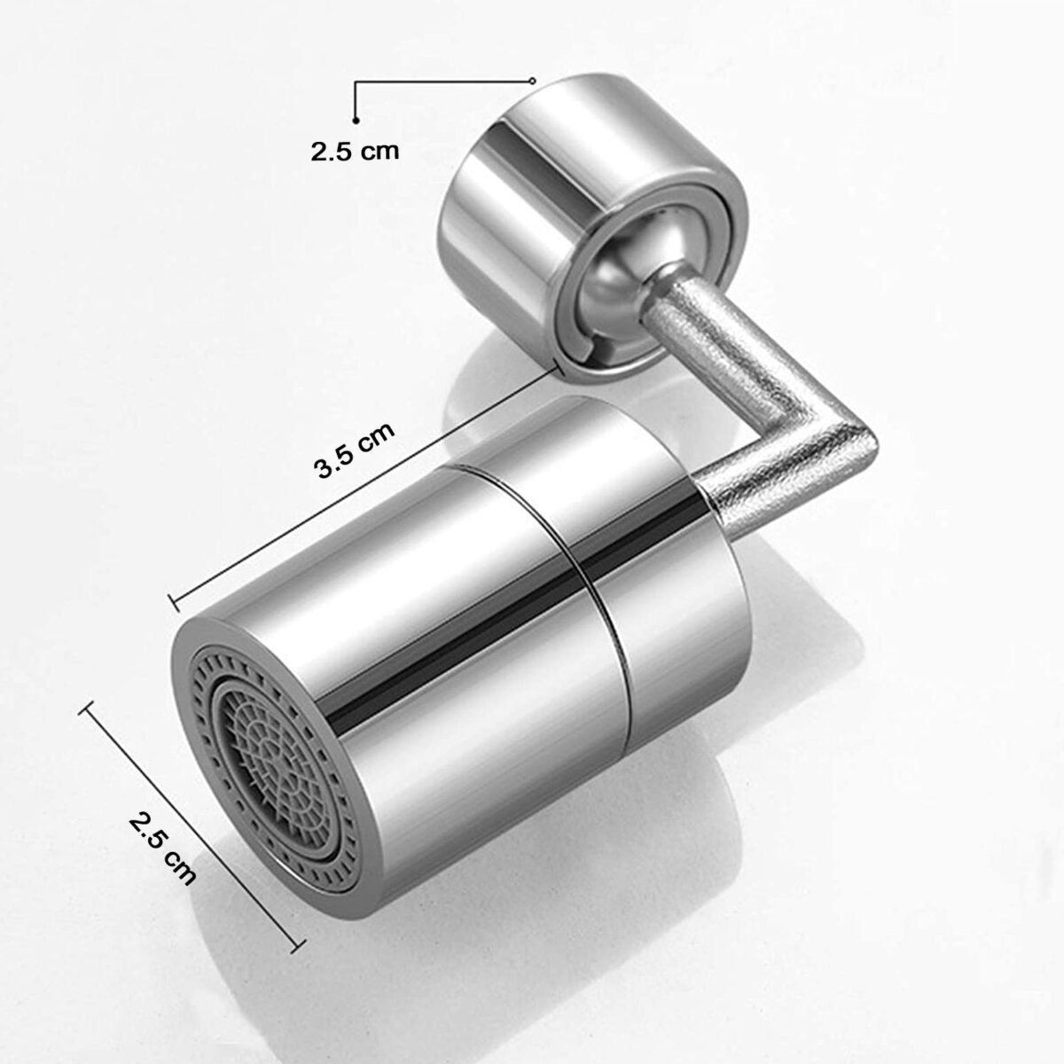 Splash Filter Faucet, Sink Faucet Sprayer Head Suitable for  Kitchen Bathroom Faucet - Image 5