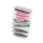 Vegetables & Fruits Freezer Storage Container (PACK OF 6PC 1500ML) - Image 5