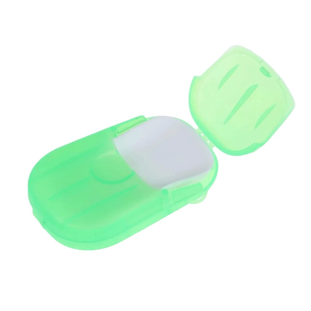 Travel Paper Soap Sheet with Mini Box (20 Sheets in a Pack Approx / Mix Color) - Image 1