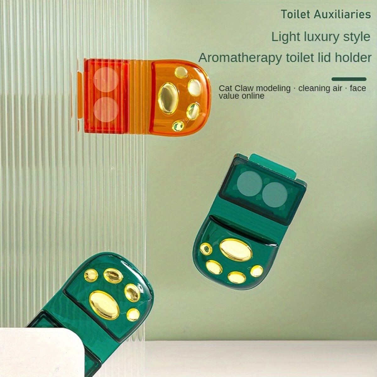 Fragrance Toilet Cap / Lid Lifter Toilet Seat Cover (2 Pc Set) - Image 6